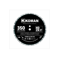 Диск алмазный KOMAN диаметр 350мм (14