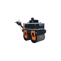 Вибрационный двухвальцовый каток GIKS дизельный двигатель Changfa 6,0 л.с. гидрав. привод, вес 500 кг GVR-500D