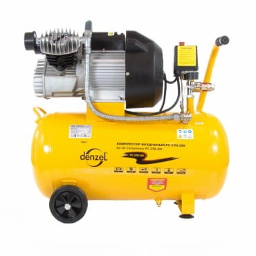Denzel Компрессор воздушный PC 2/50-350 (2,2 кВт, 350 л/мин, 50 л)