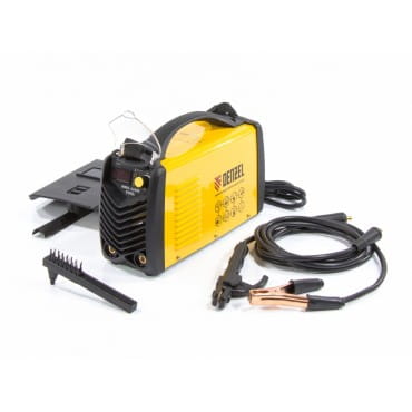 Denzel Аппарат инверторный дуговой сварки ММА-220ID (220 А, ПВР 60%, диам. эл. 1,6-5 мм, провод 2м)