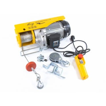 Denzel Тельфер электрический TF-1000 (1 т, 1600 Вт, высота 12 м, 8 м/мин)