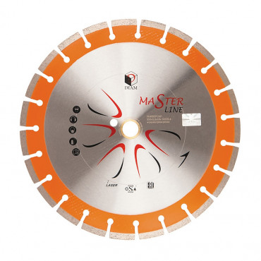 Сегментный алмазный круг DIAM УНИВЕРСАЛ Master Line 400*3,0*10*32/25,4
