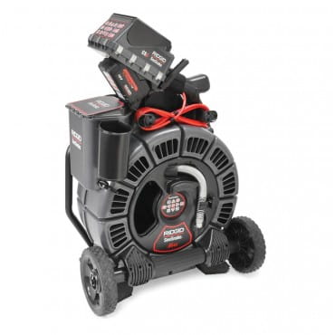 Видеосистема RIDGID SeeSnake MAX RM200A с монитором CS6X, аккумулятором, зарядным устройством и адаптером