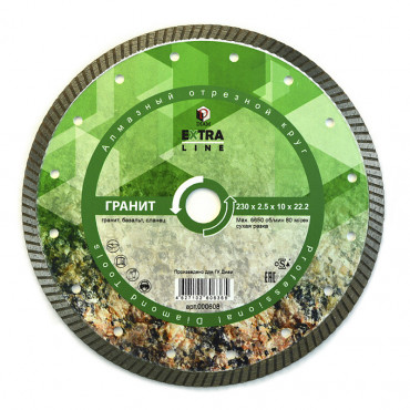 DIAM Отрезной круг Turbo Гранит Extra Line 300*3,0*10*25,4/20