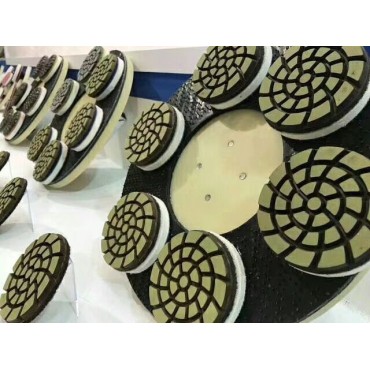 Шлифовальный диск GROST 212080, 355мм под пады.