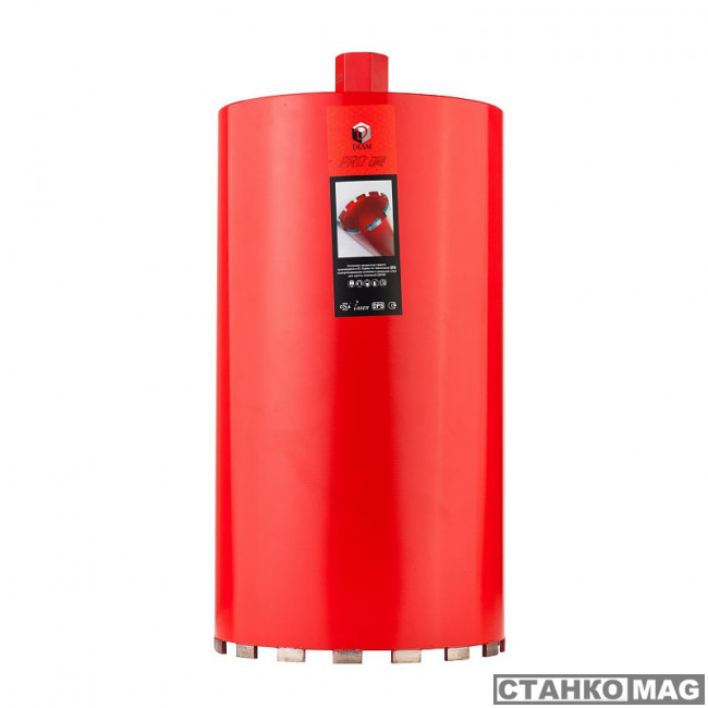 Алмазное сегментное сверло DIAM 202x450х15x1,1/4UNC Pro Line (железобетон)