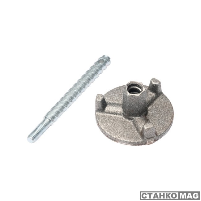 Комплект для крепления к анкеру M12 (АДЕЛЬ гайка шпилька шайба